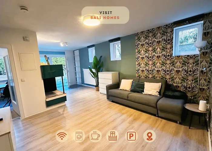 Sali-Bayreuth - Sm9 Charming Apartment Near Zoo In Bayreuth With Terrace, Free Wi-Fi & 24-Hour Front Desk