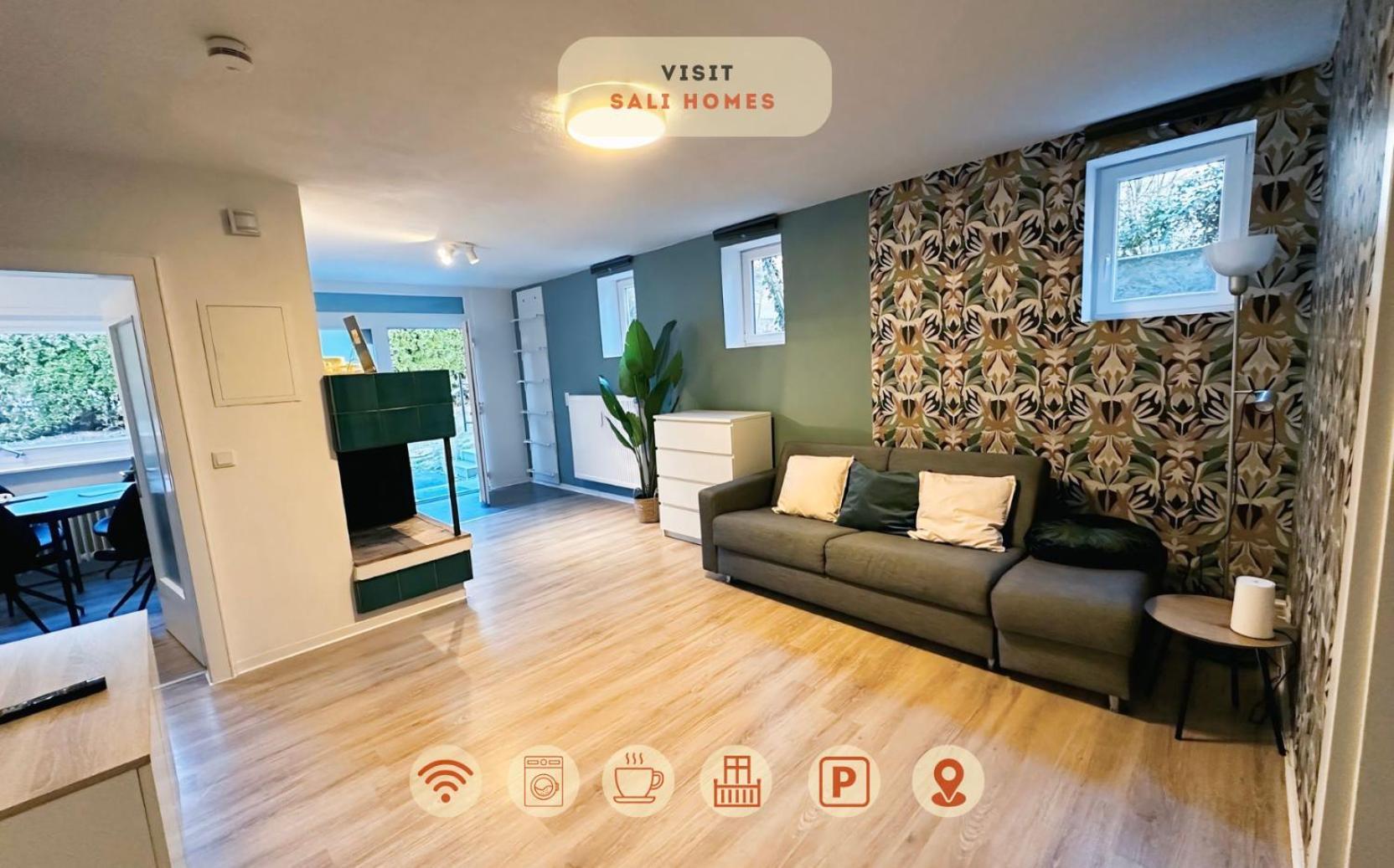 Апартаменты Sali-bayreuth - Charming Near Zoo In With Terrace, Free Wi-fi & 24-hour Front Desk Байройт